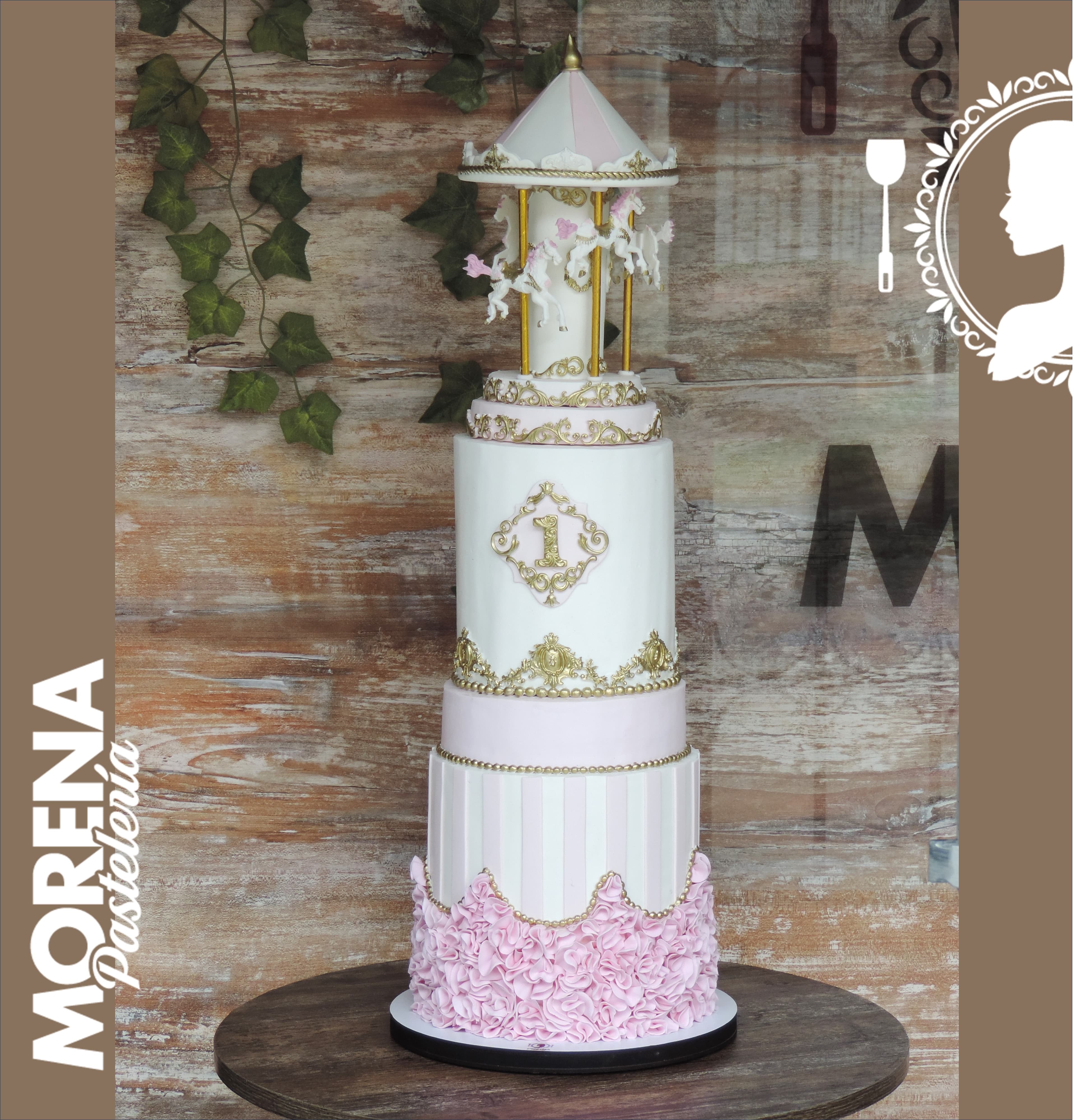 Torre Boleros Arabescos Dorado