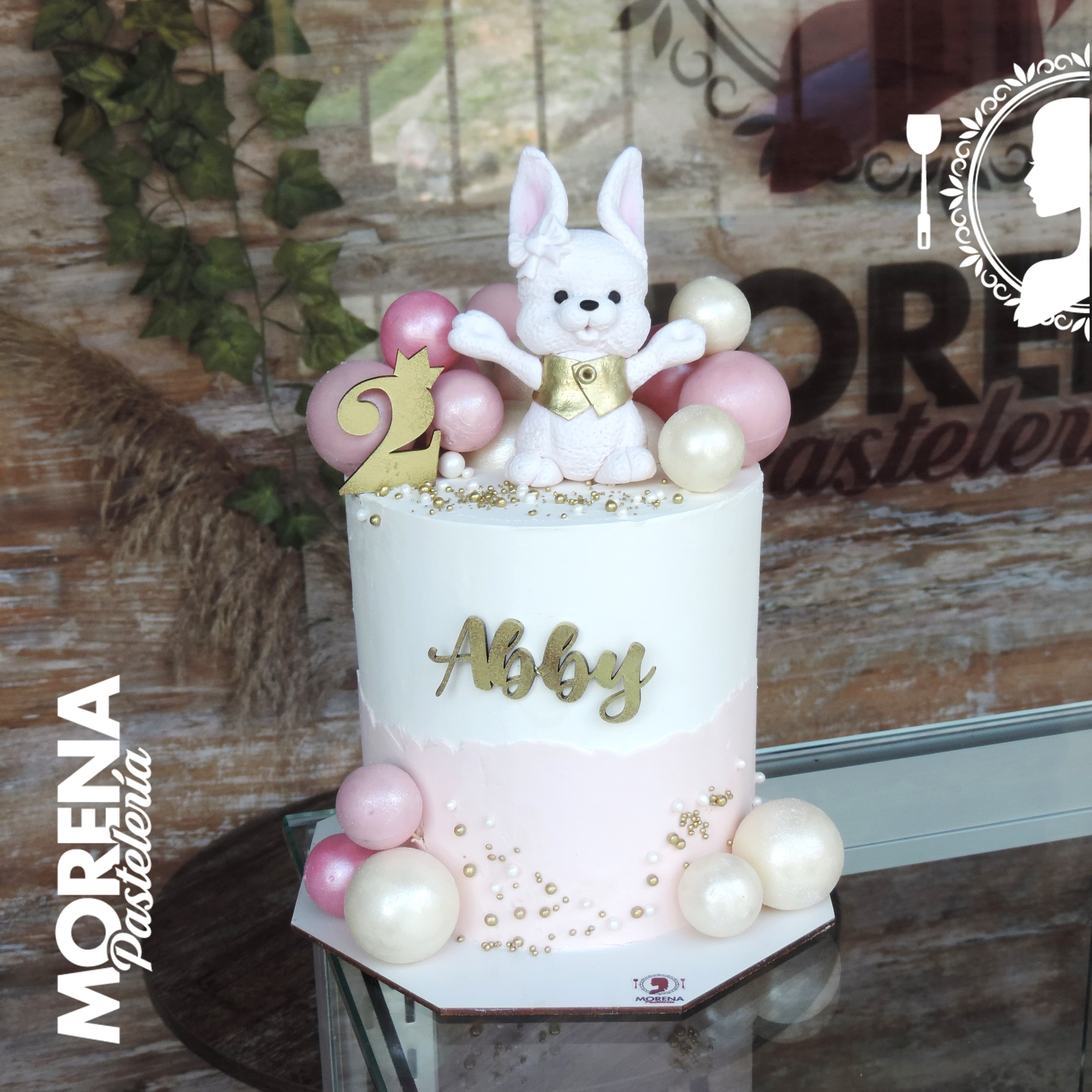 Conejo Peluche Rosado